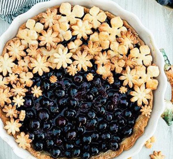 Fresh Blueberry Pie