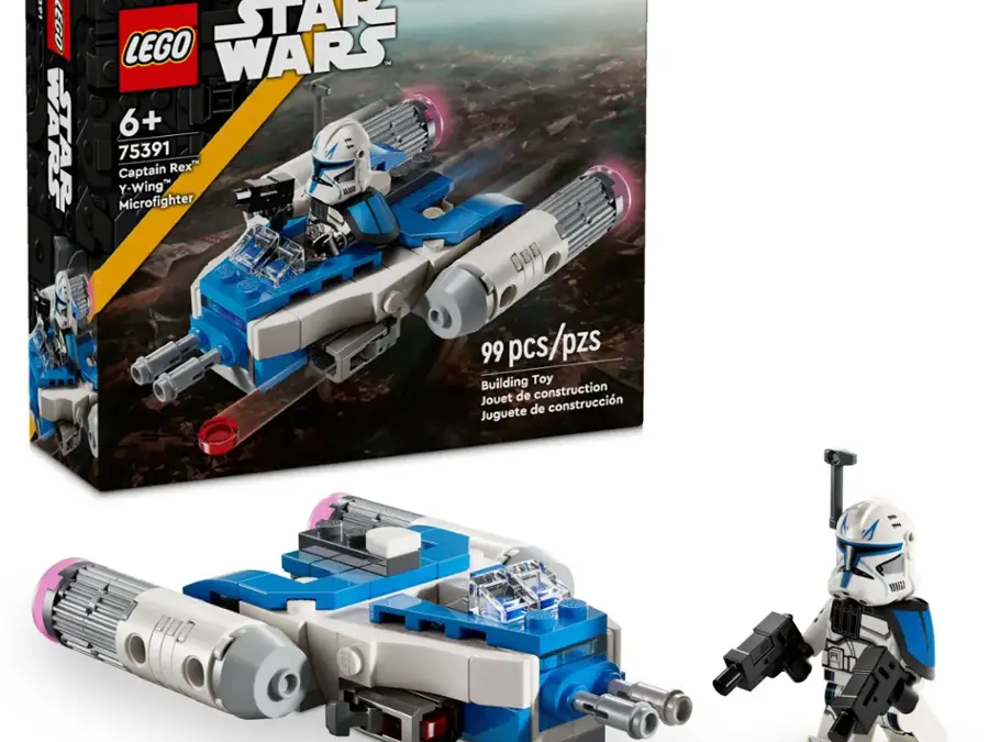 New Star Wars Captain Rex Y-Wing Microfighter Lego Set available now!