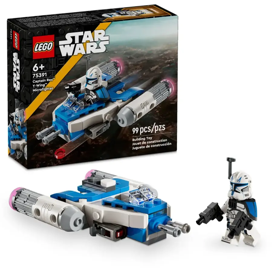 SW Captain Rex Y-Wing Microfighter Lego Set 1