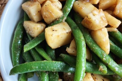 Vegan Potato Green Bean Salad Recipe