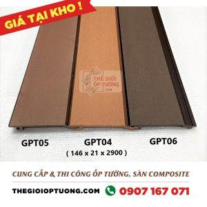 Tấm ốp nhựa ngoài trời GPT - Ốp tường sàn nhựa composite