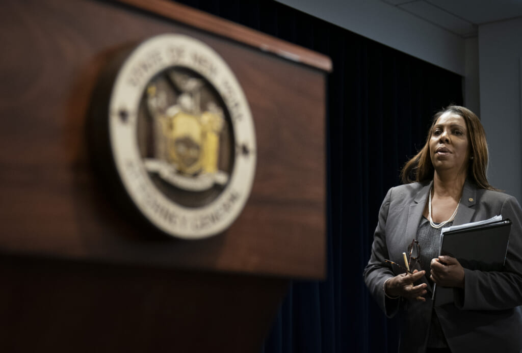 New York Attorney General Letitia James