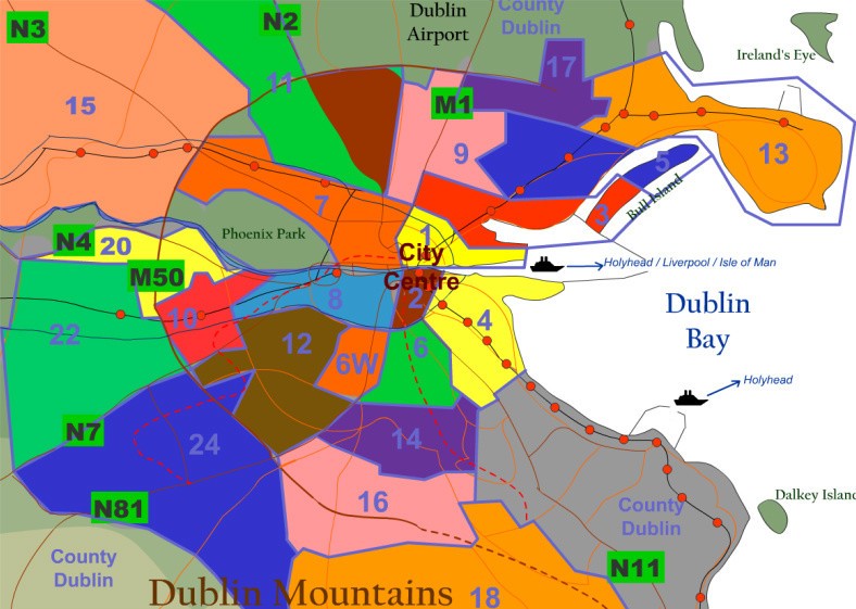 Dublin-Postal-Areas  