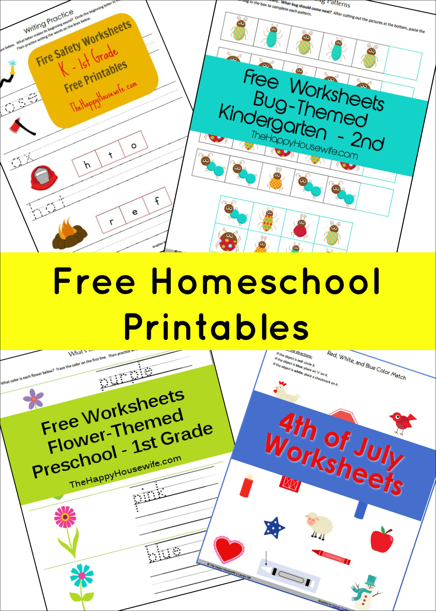 Free Homeschool Printables - Templates Printable Download