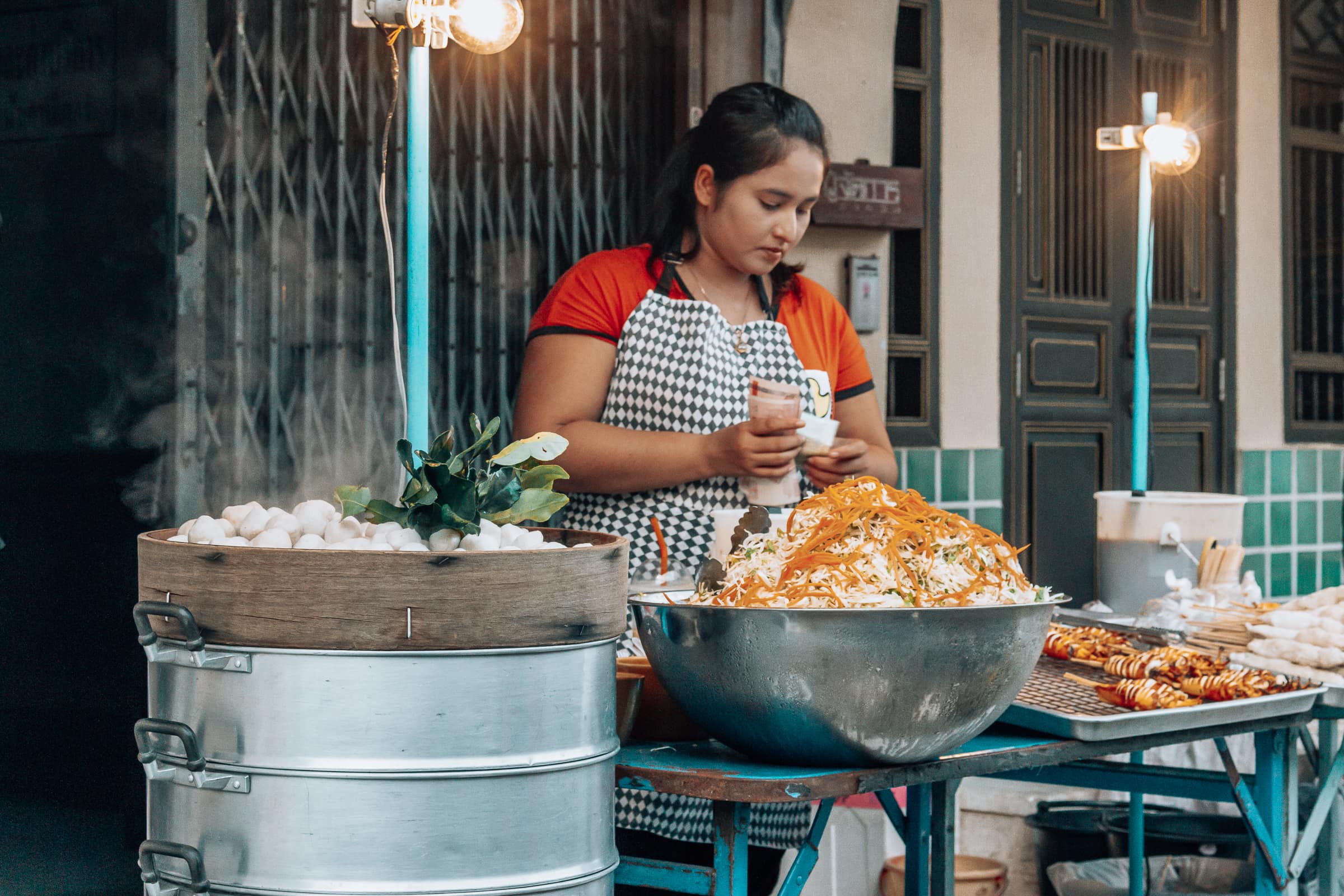 Phuket Old Town Street Food Thailand