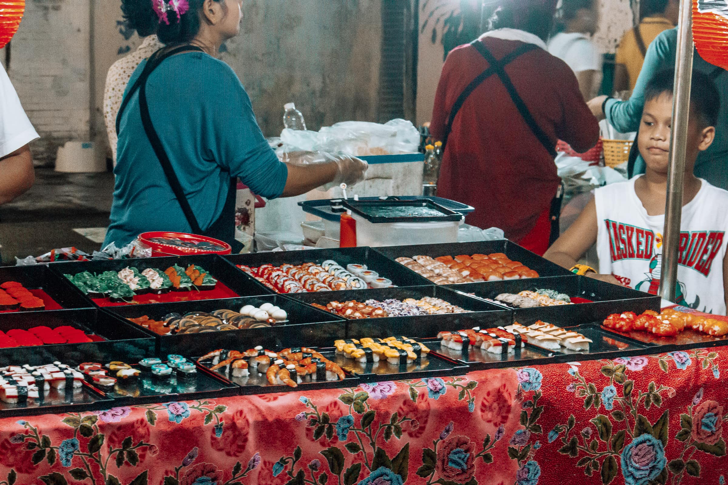 Phuket city night market street food