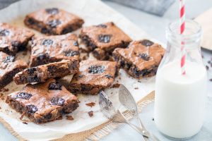 Vegan Chocolate Almond Butter Bars