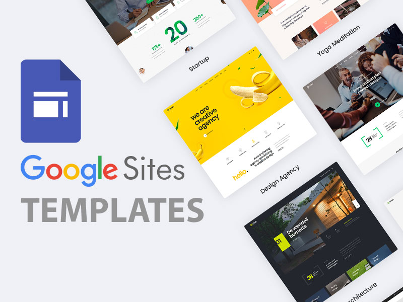 Google Sites Templates Free Aesthetic