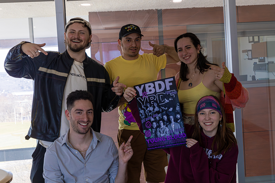 Deep Dive will be hosting its second annual Young Blood Discovery Festival this year, planned by (top row) Nick Matacchieri, Dylan Young, Merci Stumpf and (bottom row) Jacob Applebaum and Abby Bergacs.