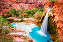 Havasu Falls, Havasupai Indian Reservation