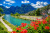 Sarca River, Torbole, Lake Garda, Italy