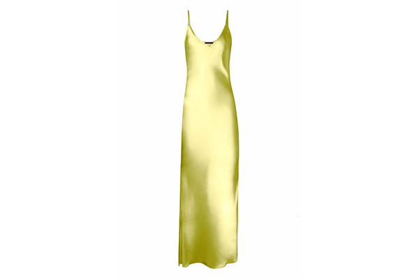 yellow KES slip dress