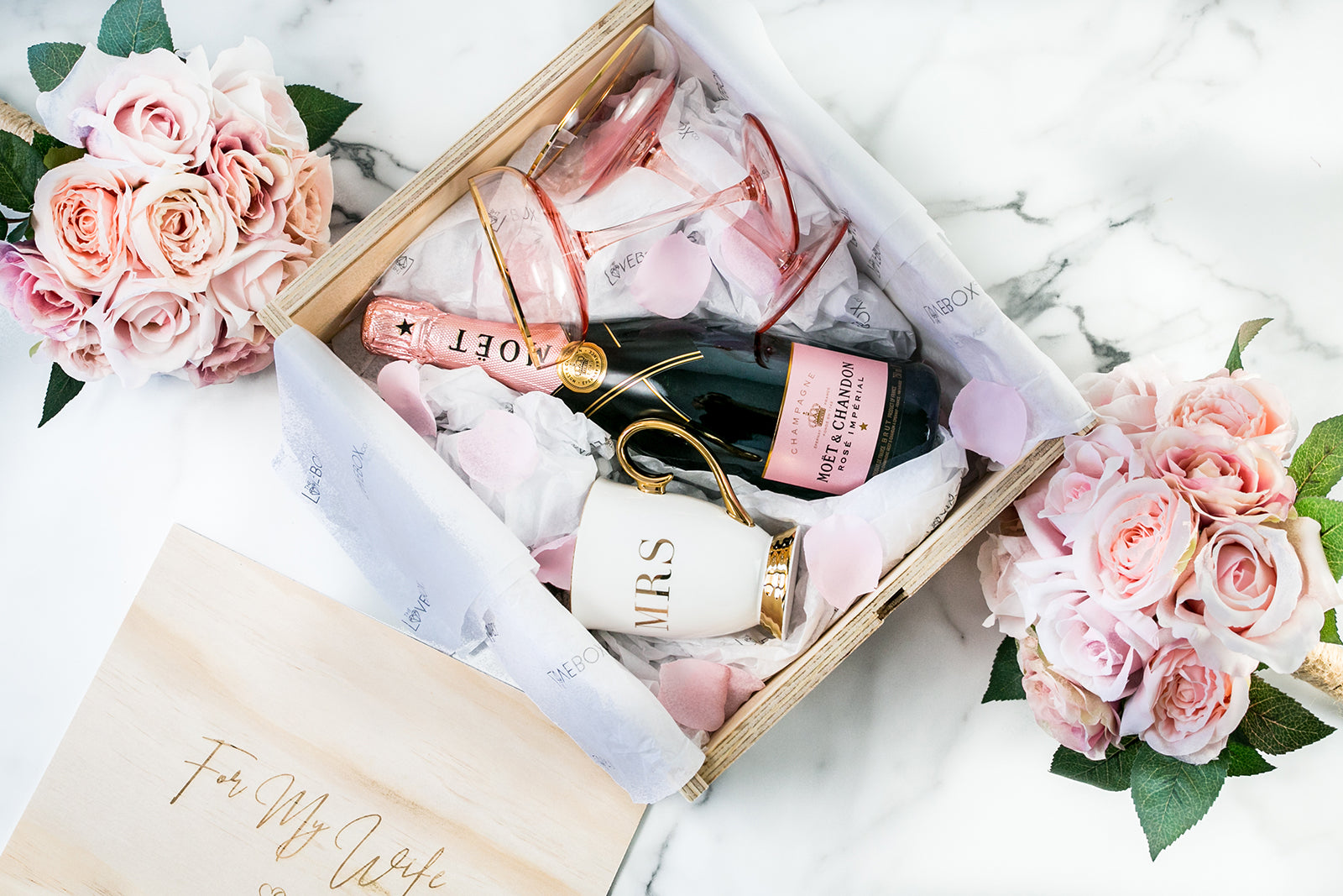 Personalised Wedding Keepsake Box | Personalised Wedding Memory Box ...