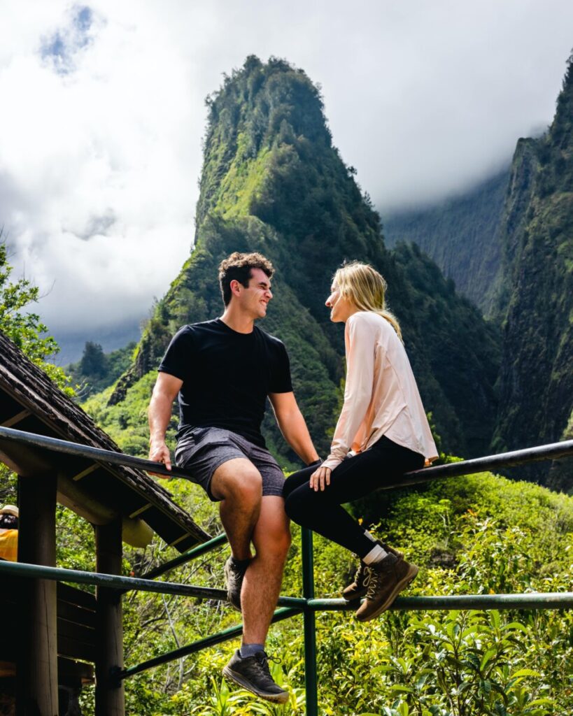 Hiking in the Iao Valley on Maui