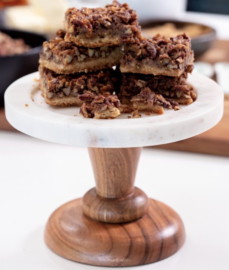 Brown Butter Bourbon-Pecan Squares