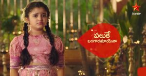 Paluke Bangaramayana Serial Star Maa