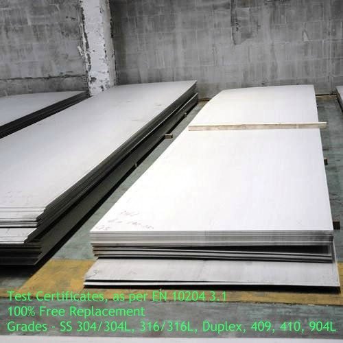 Stainless Steel Plates Suppliers, Dealers, Wholesalers, Manufacturers