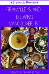 Granville Island Brewing Review, Brewpubs Vancouver BC, Where to eat and drink in Vancouver BC, Best Beer In Vancouver, BC, Best things to do on Granville Island.