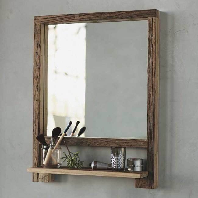 15 Photo of Wall Mirrors With Shelf