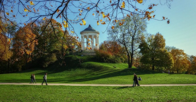 The English Garden in Munich