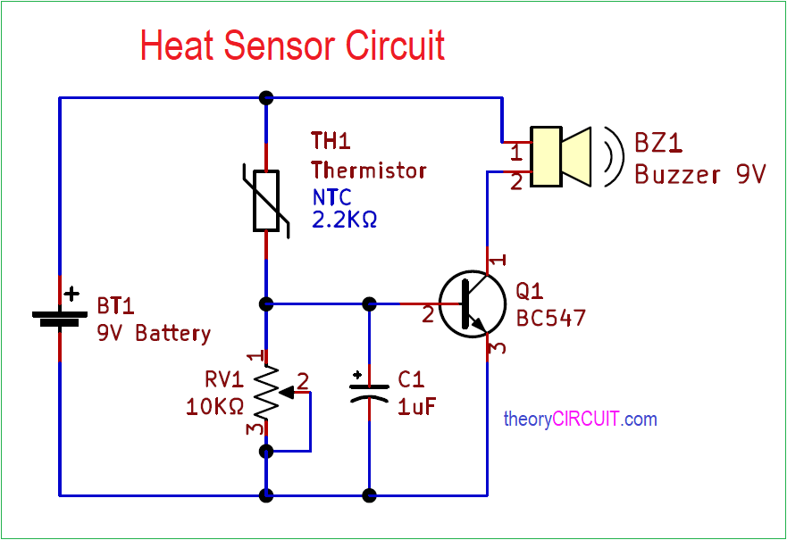 Thermistor Circuit Diagram