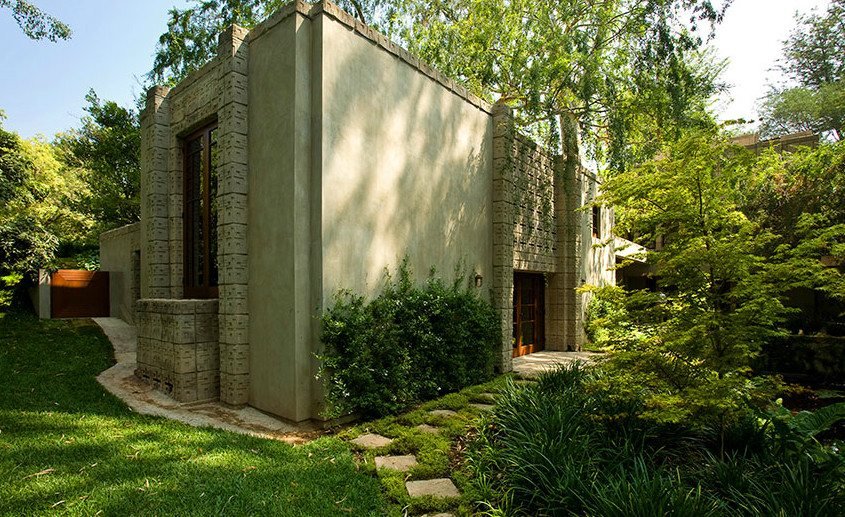 Millard House by Frank Lloyd Wright - Gardens