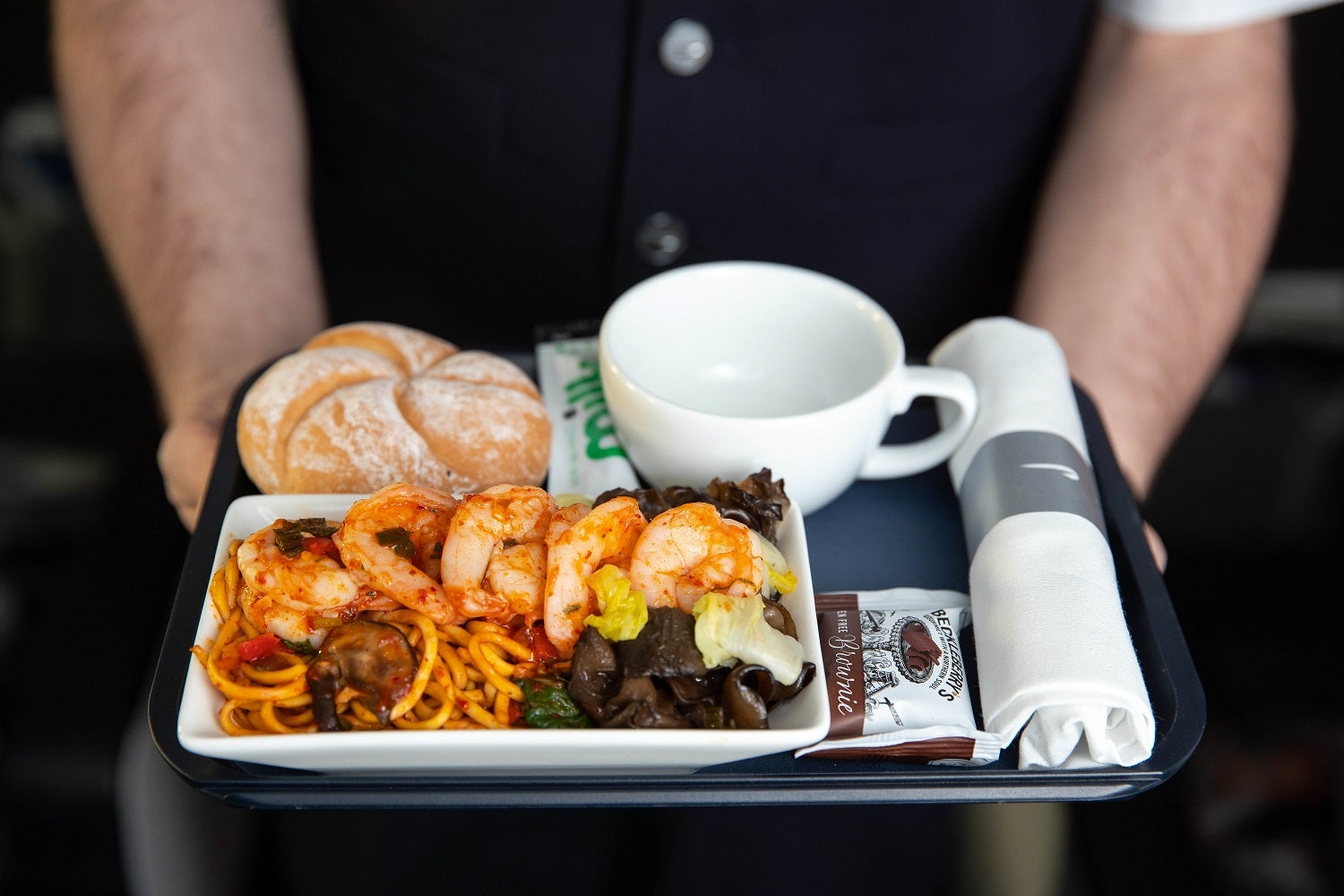 British Airways new meals World Traveller Plus