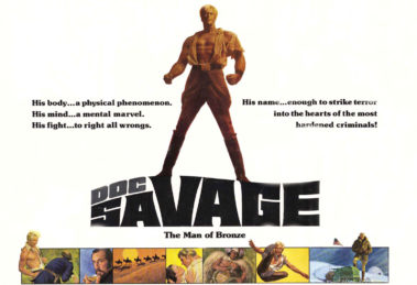 "Doc Savage: The Man of Bronze" movie poster