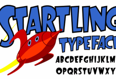 Startling typeface