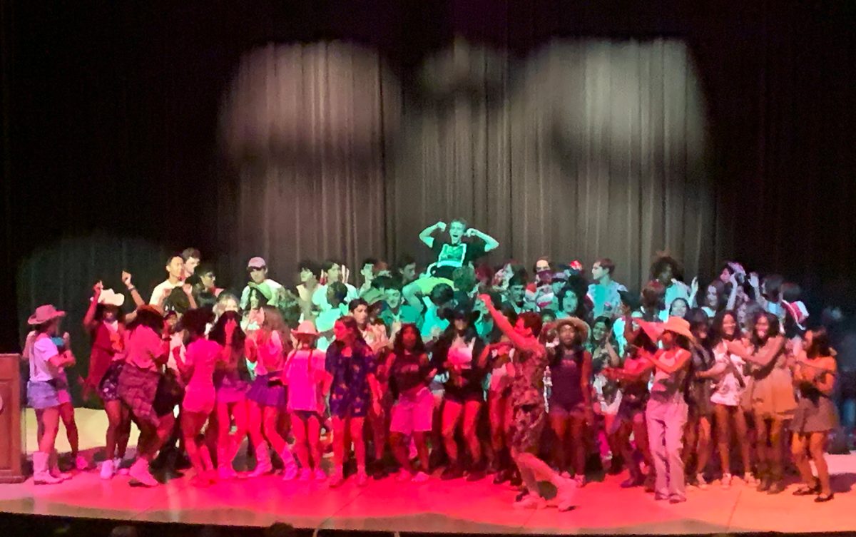 At the end of their senior collection, the class of 2024 did a choreographed dance number to "Ain't No Mountain High Enough."