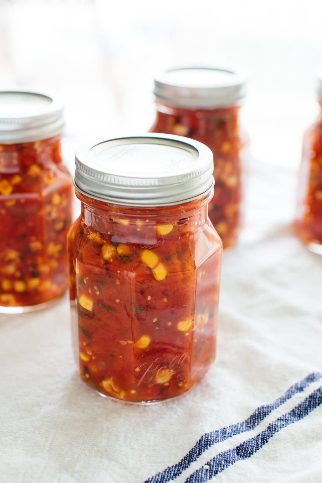 Salsa Canning Recipe
 Corn & Cherry Tomato Salsa Recipe Cookie and Kate