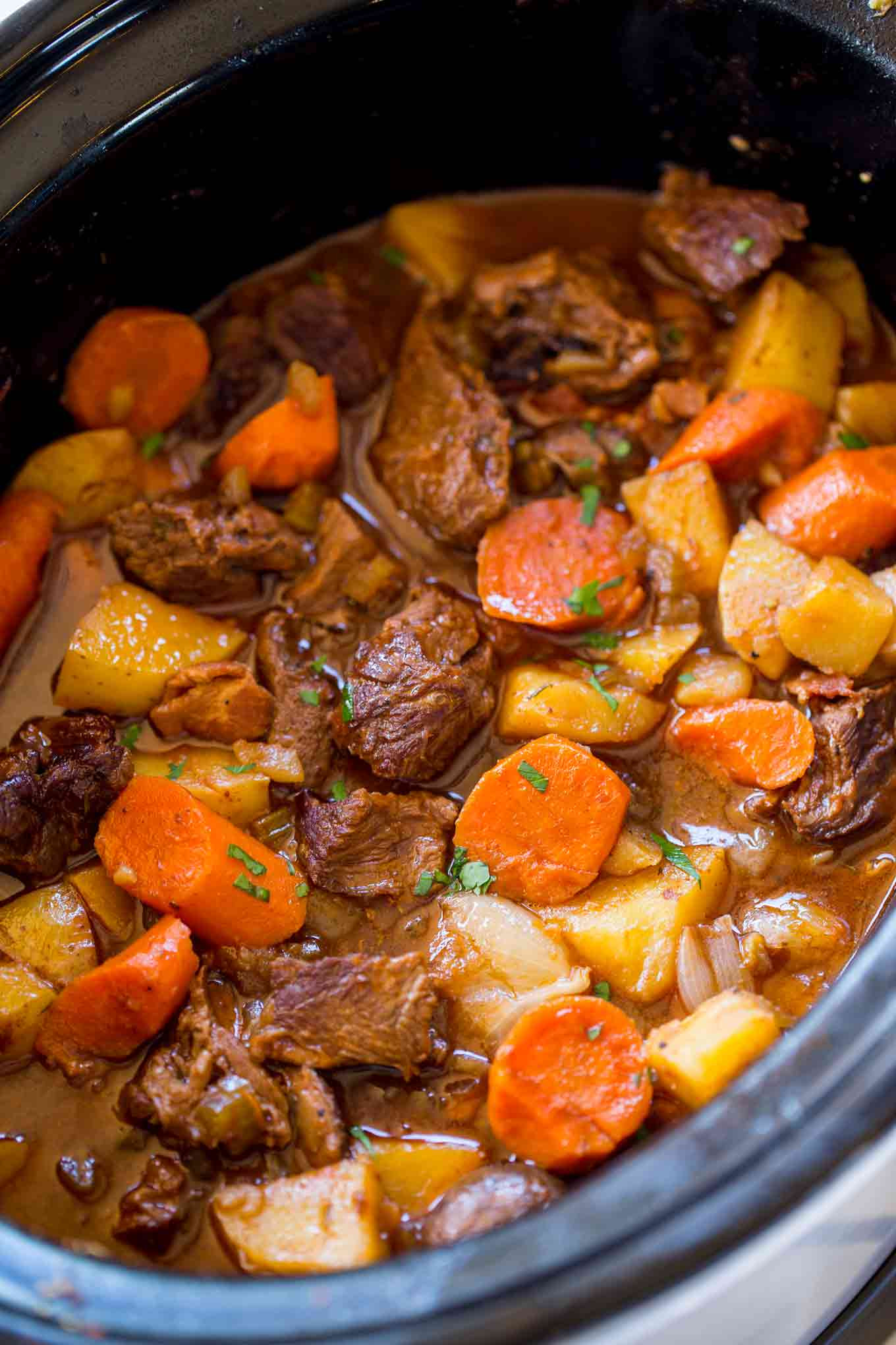 Slow Cooker Lamb Stew Recipes
 Slow Cooker Guinness Beef Stew Dinner then Dessert