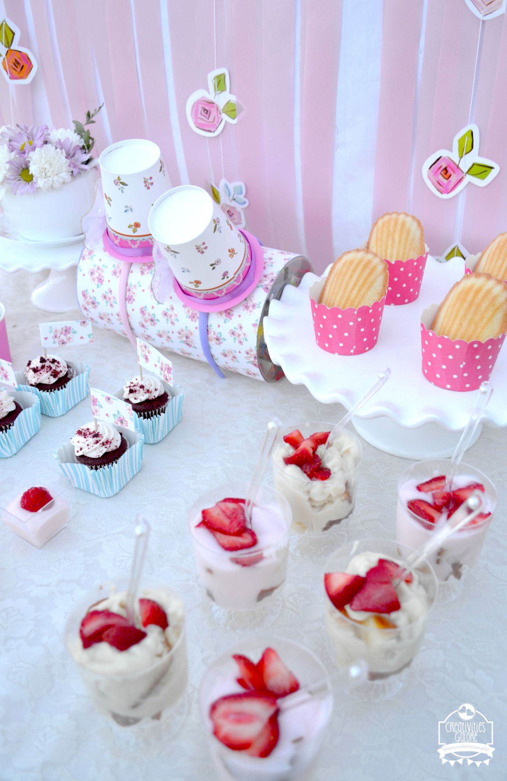 Tea Party Dessert Ideas
 Kids Tea Party Creativities Galore