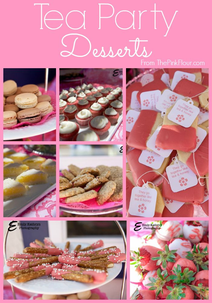 Tea Party Dessert Ideas
 Tea Party Bridal Shower Dessert ideas both homemade and