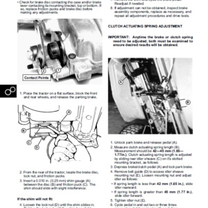 John Deere Sabre Lawn Tractors 1438 1542 1642 1646 Service Manual