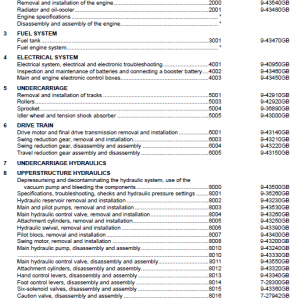 Case CX350 Excavator Service Manual