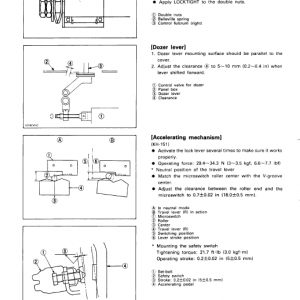 Kubota Kh36, Kh41, Kh51, Kh61 Excavator Workshop Manual