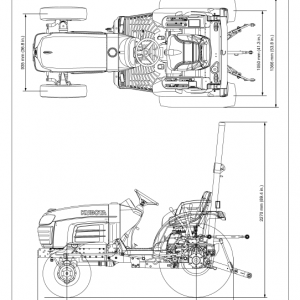 Kubota B3200 Tractor Workshop Service Manual