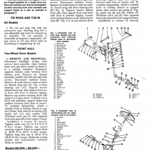 Kubota B5100d, B5100e, B6100d, B6100e, B7100d Tractor Workshop Manual