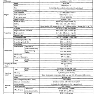 Kubota Bx25, La240, Bt601 Tractor Loader Workshop Manual