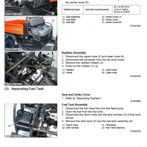 Kubota Rtv900 Utility Vehicle Workshop Service Manual