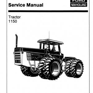 Ford Versatile 1150 Tractor Service Manual