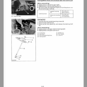 Kubota T1400, T1400H Lawn Mower Workshop Repair Manual - Image 3