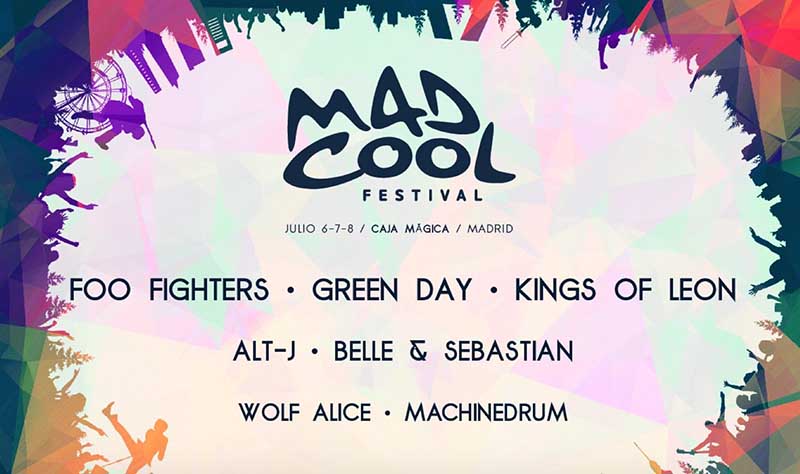 FOO FIGHTERS, GREEN DAY, KINGS OF LEON SET TO HEADLINE MAD COOL FESTIVAL 2017 IN MADRID