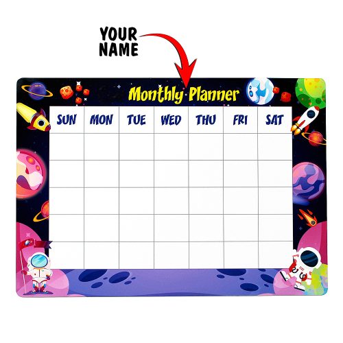 Monthly Planner - Space