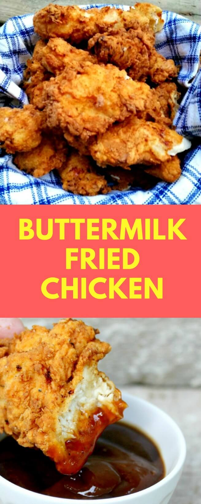 Buttermilk fried chicken recipe