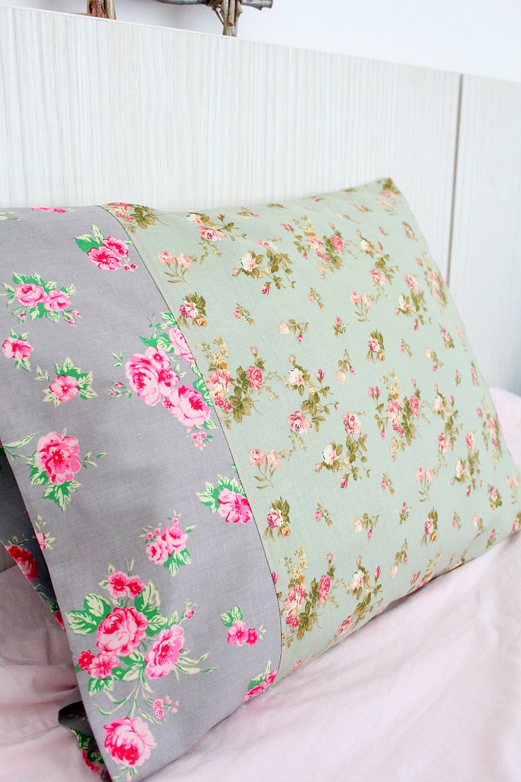 How to sew a pillowcase for beginners