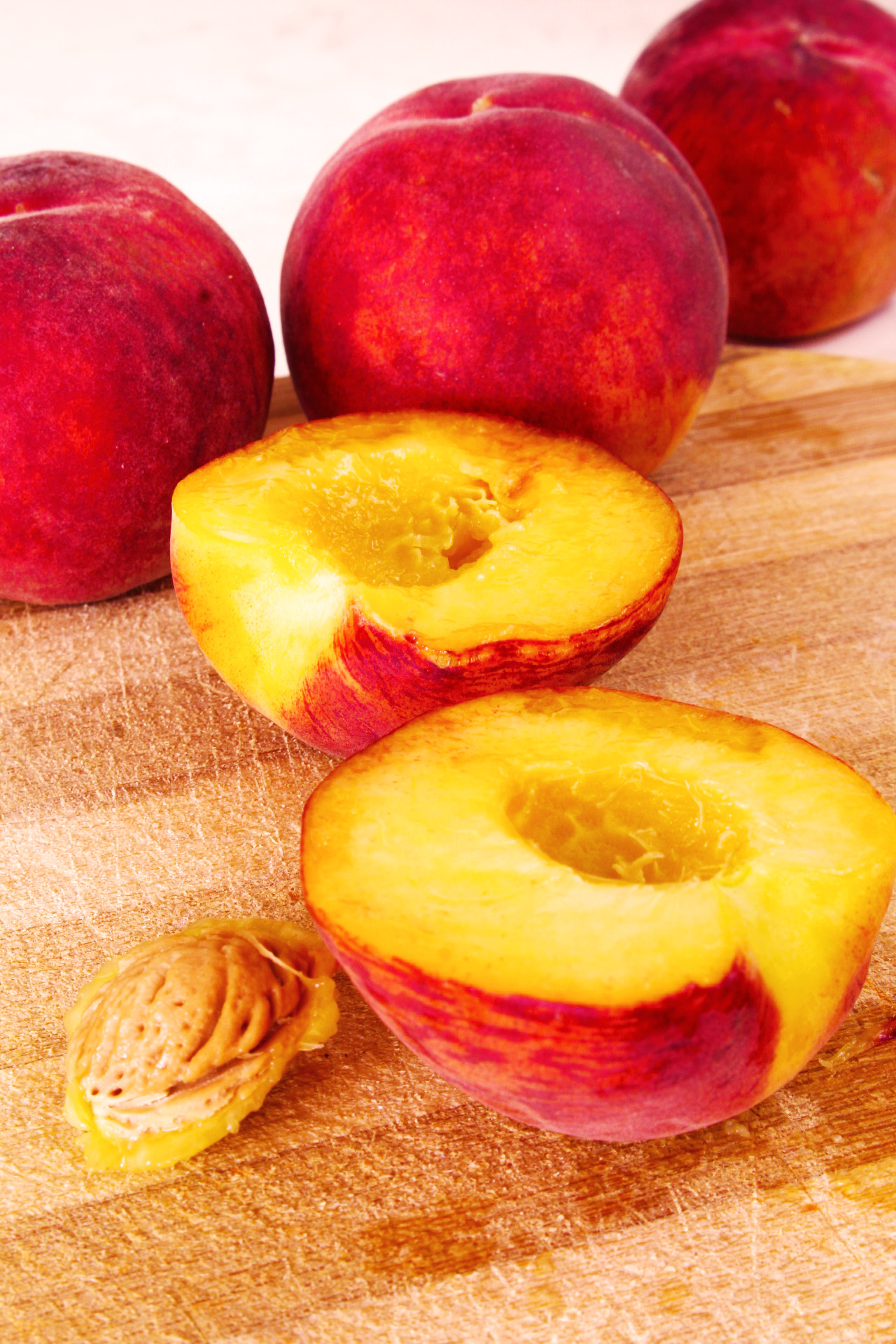 Easy Peasy Way To Pit Peaches