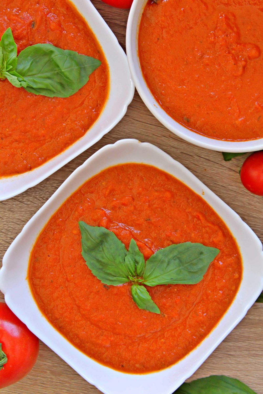 fresh tomato basil soup