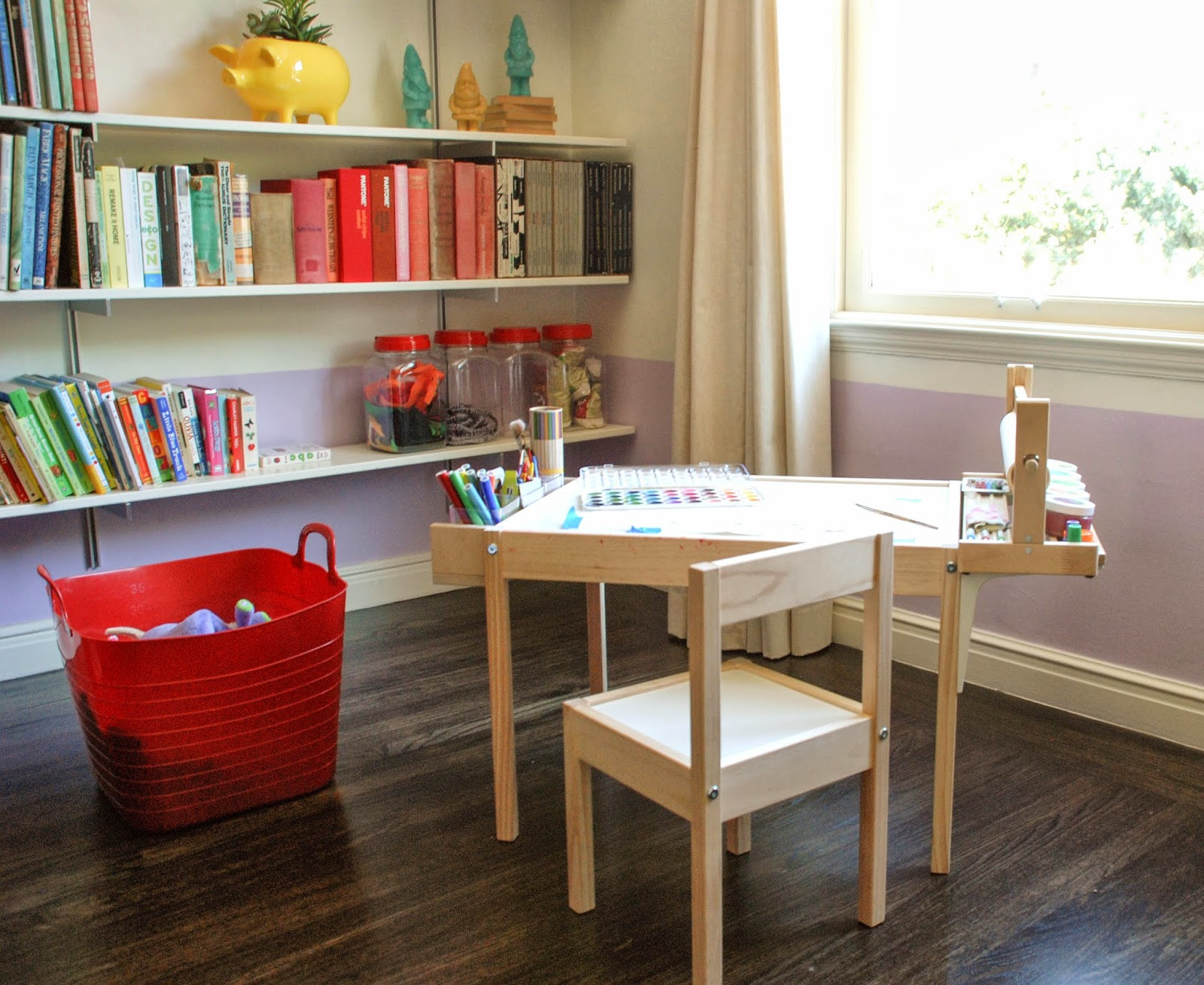 Diy Kids Art Table
 Design Ingenuity DIY Kids Craft Table